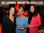 Erster Belladonna-Award geht an Uschi Glas Netzwerk erfolgreicher Frauen nimmt sich Uschi Glas zum Vorbild (©Foto: Martin Schmitz)